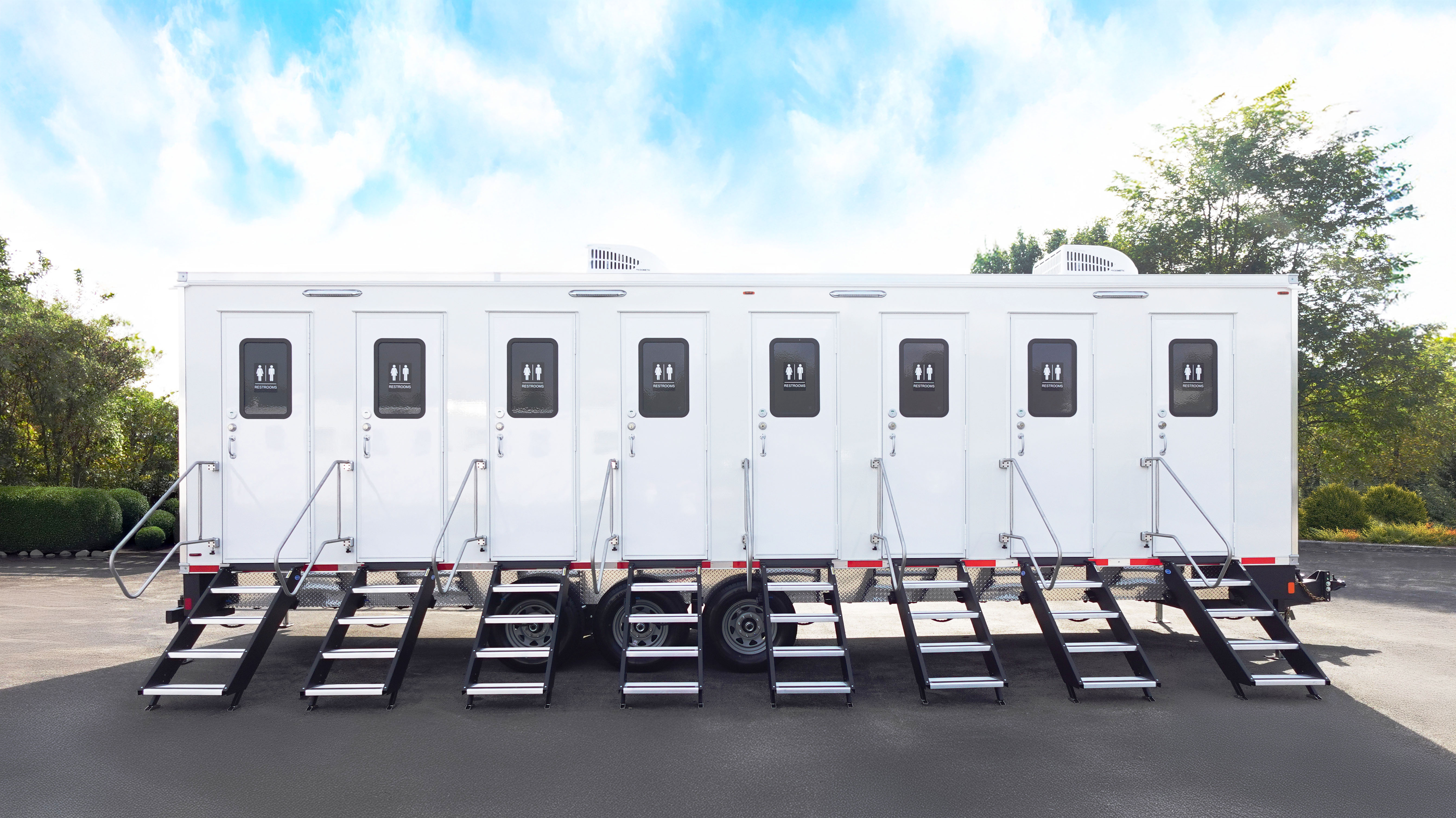 8 Station Private Pro Series Restroom