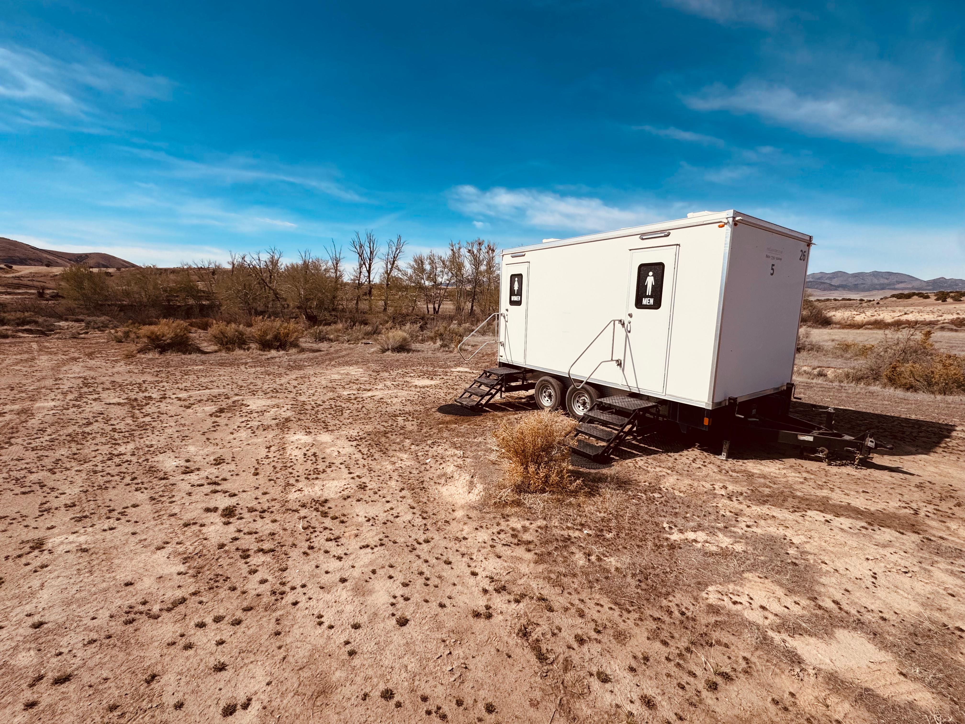 Real camping & glamping deployment by The Lavatory Denver