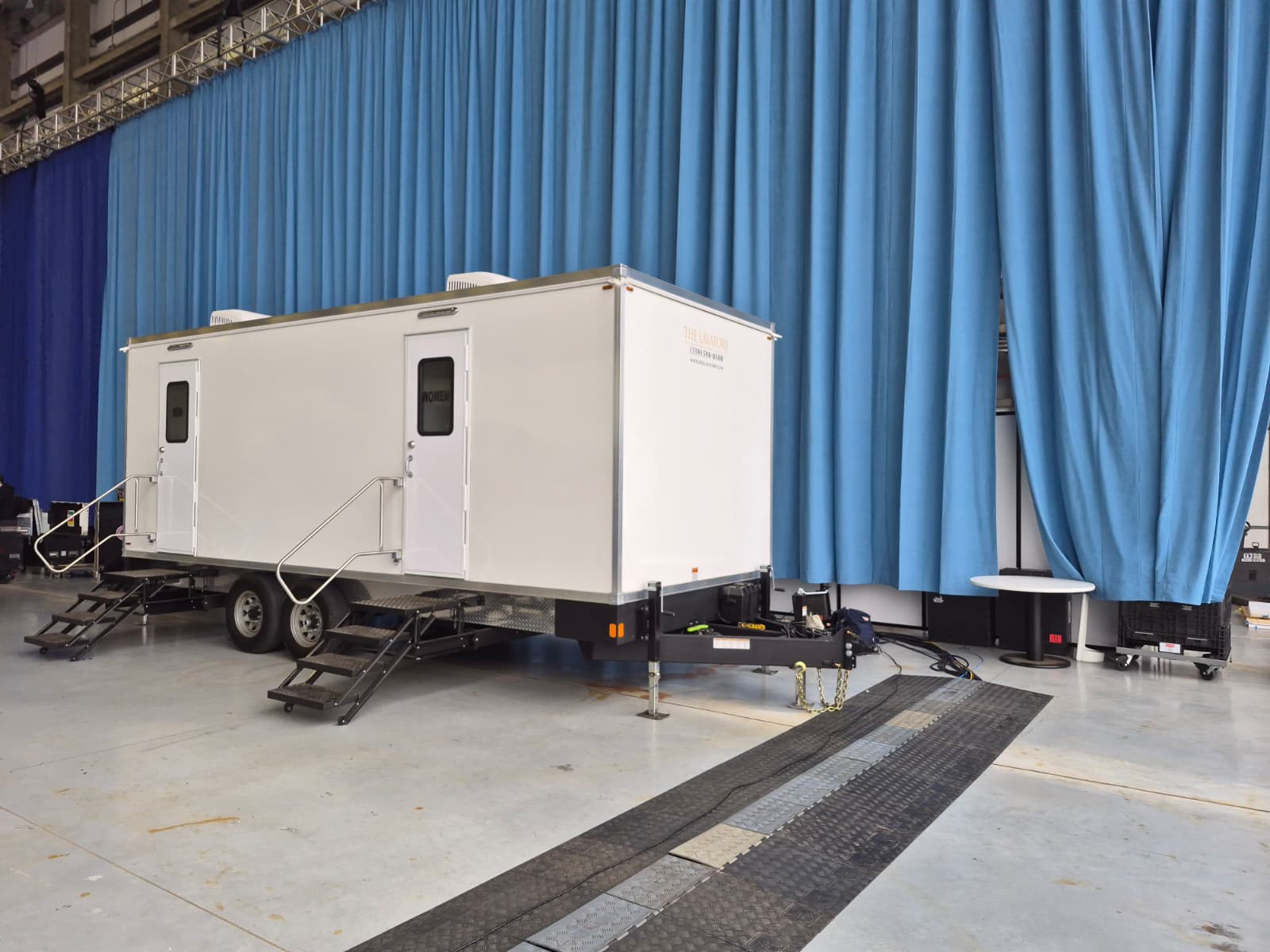 The Lavatory Denver Indoor Use luxury restroom trailer deployment