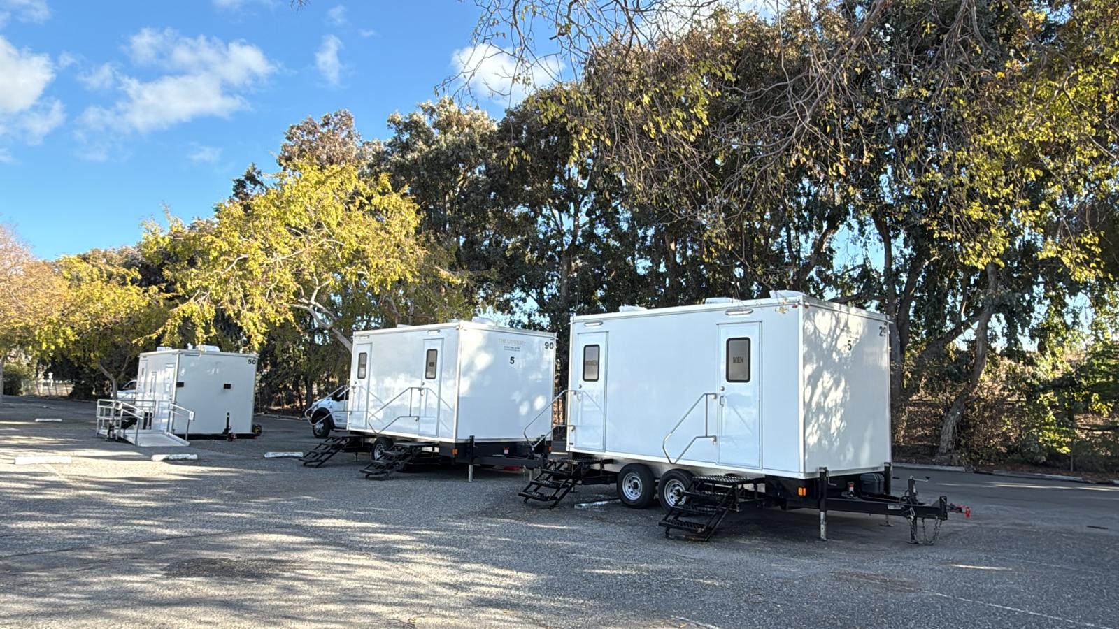 Real large outdoor events deployment by The Lavatory Denver