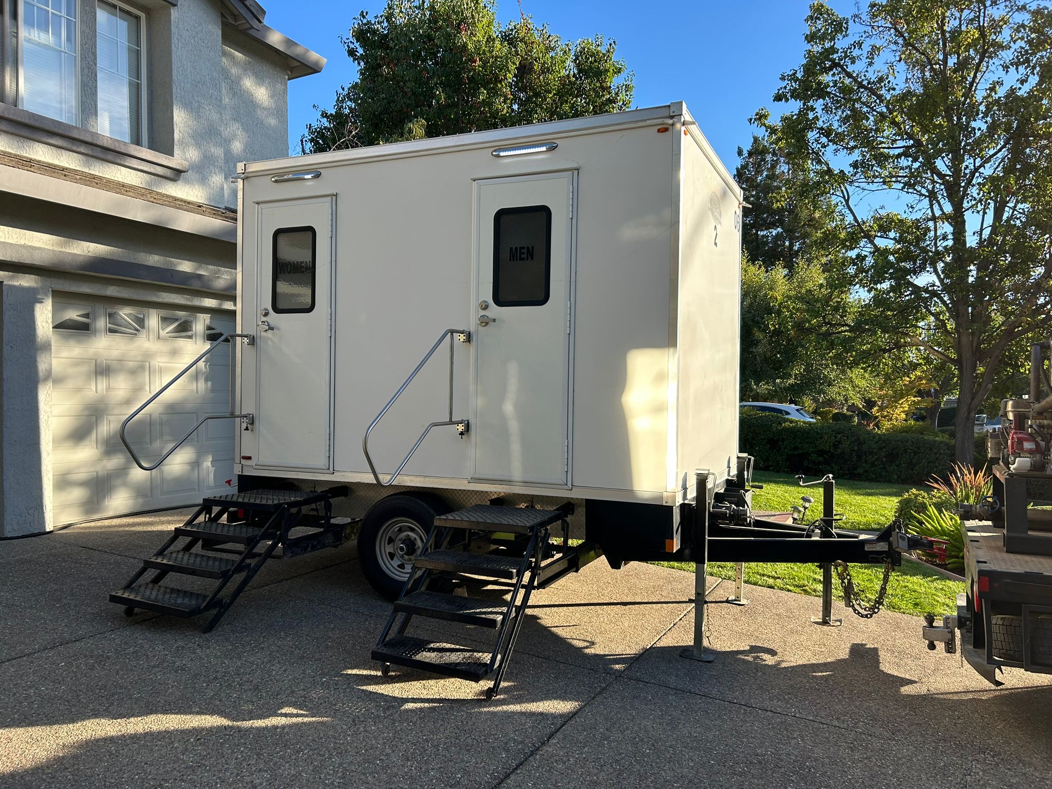 The Lavatory Denver Residential Use luxury restroom trailer deployment