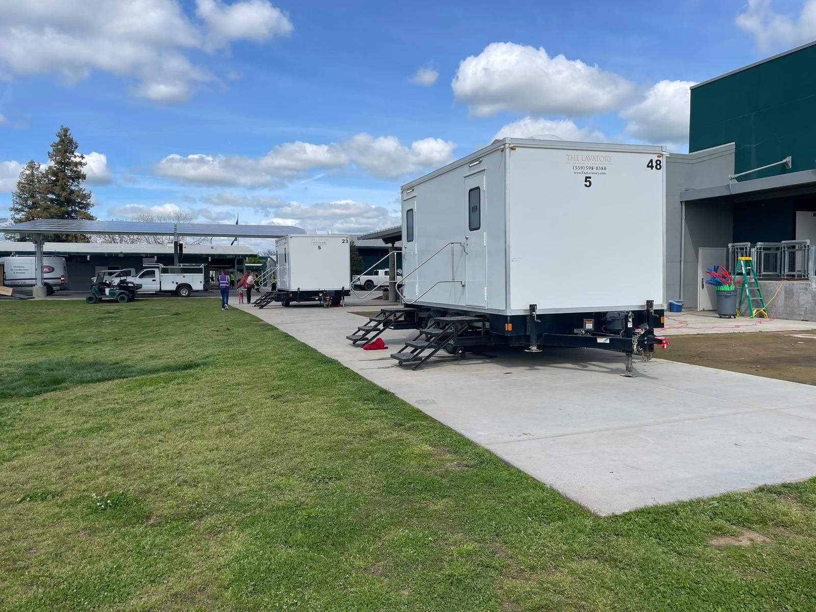 The Lavatory Denver Schools & Educational luxury restroom trailer deployment